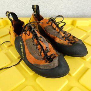 La Sportiva Rock Climbing Shoes Mens 11 Orange Black